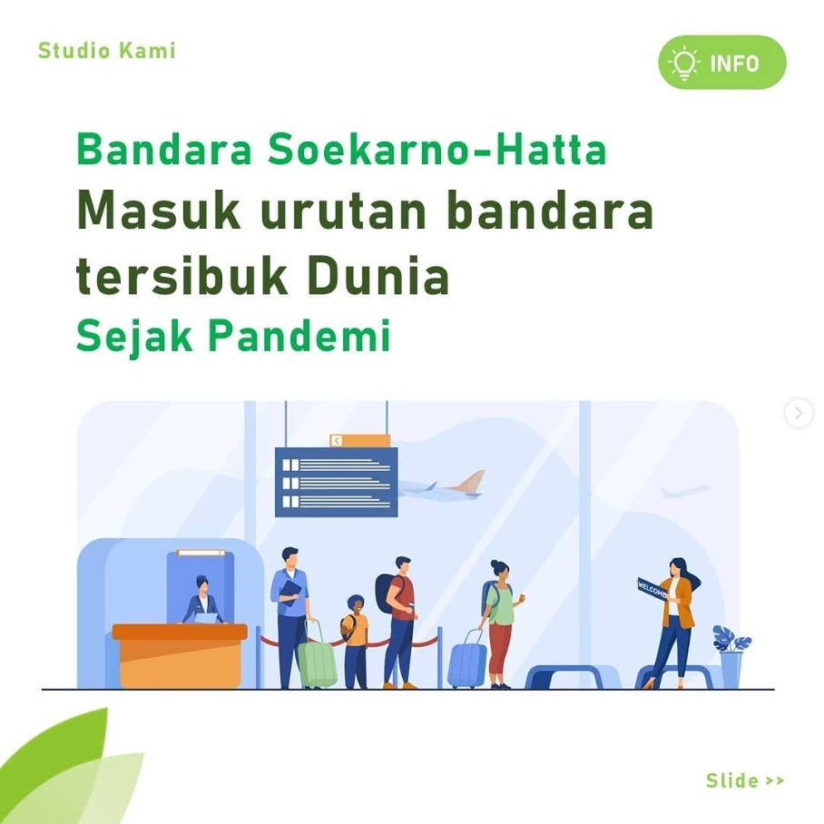 Bandara Soekarno-Hatta Termasuk dalam Urutan Bandara Tersibuk di Dunia