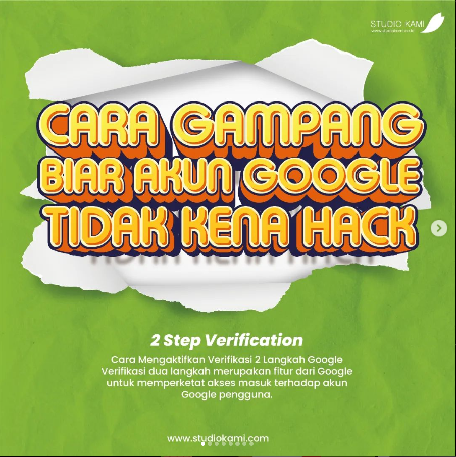 Cara Gampang Biar Akun Google Tidak Kena Hack