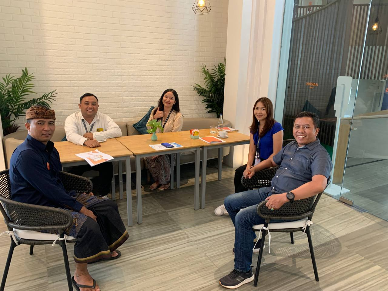 Meeting with Harris Sunset Road Hotel Team