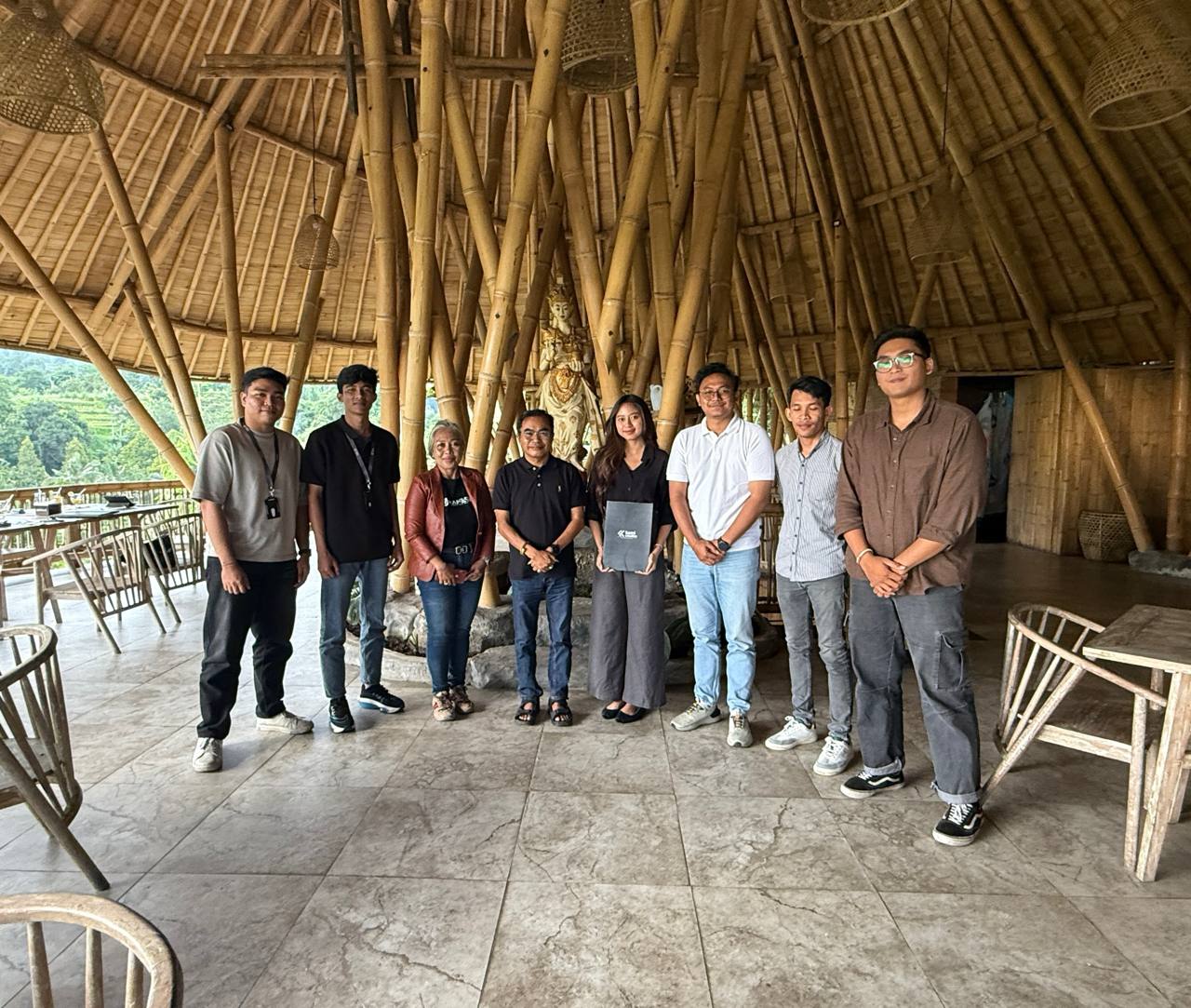 Kerjasama Antara PT Studio Kami Mandiri dengan Wisata Taman Beji Jatiluwih