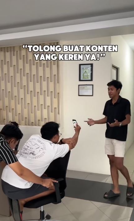 Konten yang keren itu kaya gini bukan sih