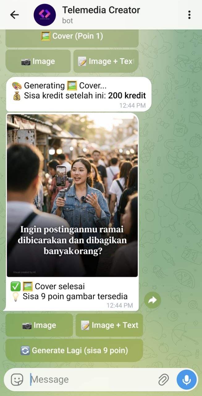 AI Image yang dihasilkan