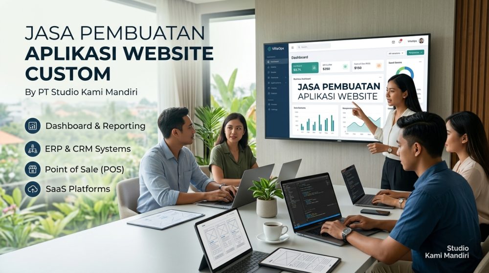 Jasa Pembuatan Aplikasi Website Custom - Studio Kami