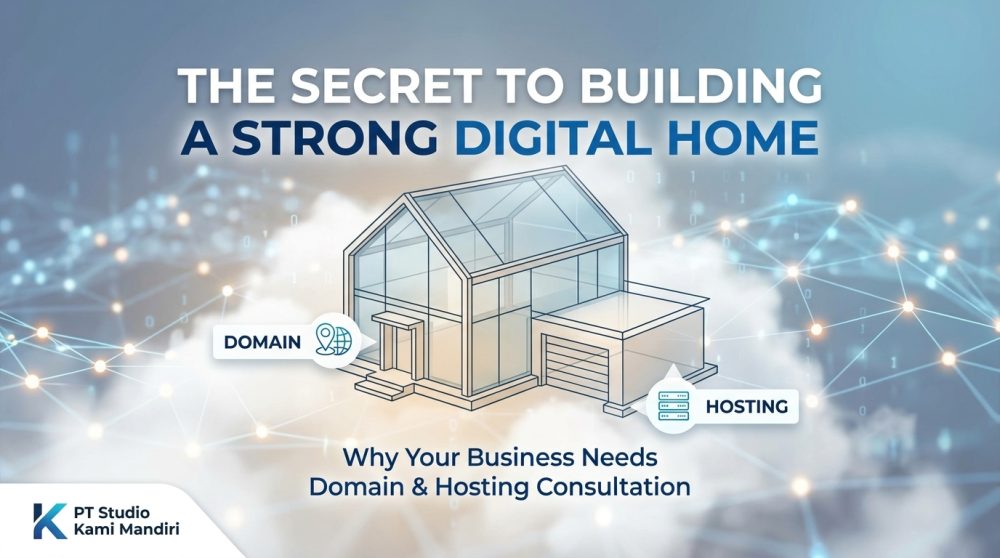 Domain and hosting consultation services by PT Studio Kami Mandiri for secure digital business infrastructure