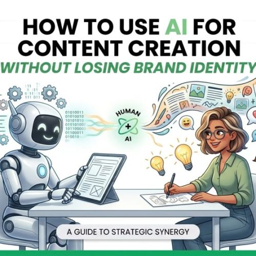 How to use AI for content creation without losing brand identity