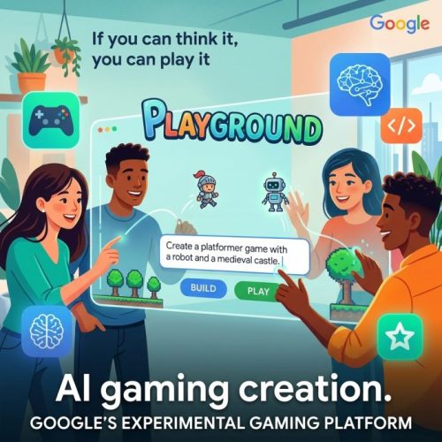Google Playground AI interface preview