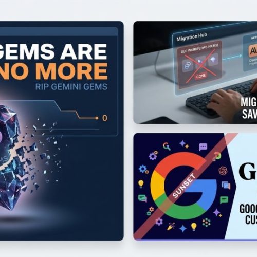 Guide explaining the Gemini Gems shutdown by Google