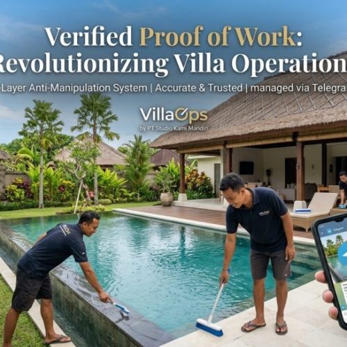 Manage villa operations with VillaOps verified proof system
