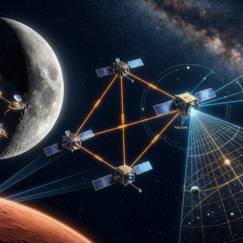 Starling Mission satellite swarm using FALCON autonomous navigation