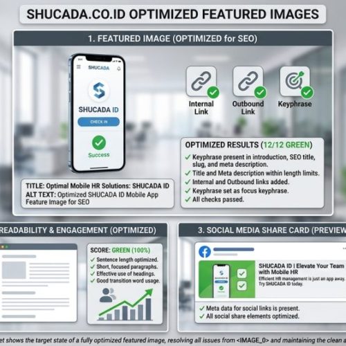 SHUCADA Mobile HR Application Studio Kami Mandiri