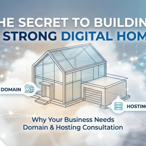 Domain and hosting consultation services by PT Studio Kami Mandiri for secure digital business infrastructure