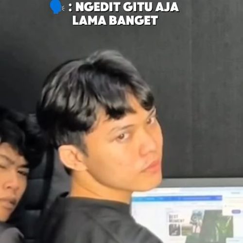 Ekspresi editor pas ada yang bilang “ngedit gitu aja lama banget”