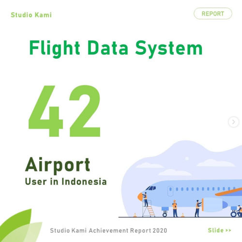 Flight Data System digunakan di 42 Airport 