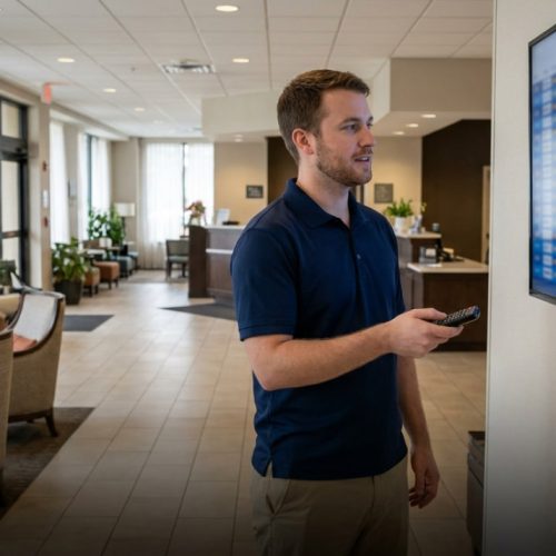 Flight Schedule TV: Video Room Guide and Pricing Details for Promo Playback