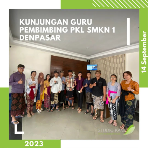 Kunjungan Guru Pembimbing PKL SMKN 1 Denpasar