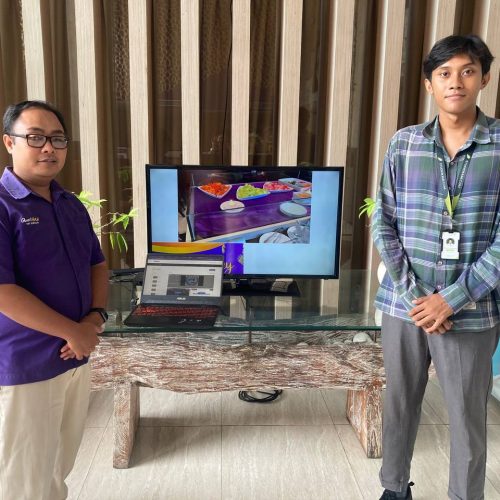 Hotel Quest San Denpasar Memulai Trial Digital Signboard TV dari Studio Kami
